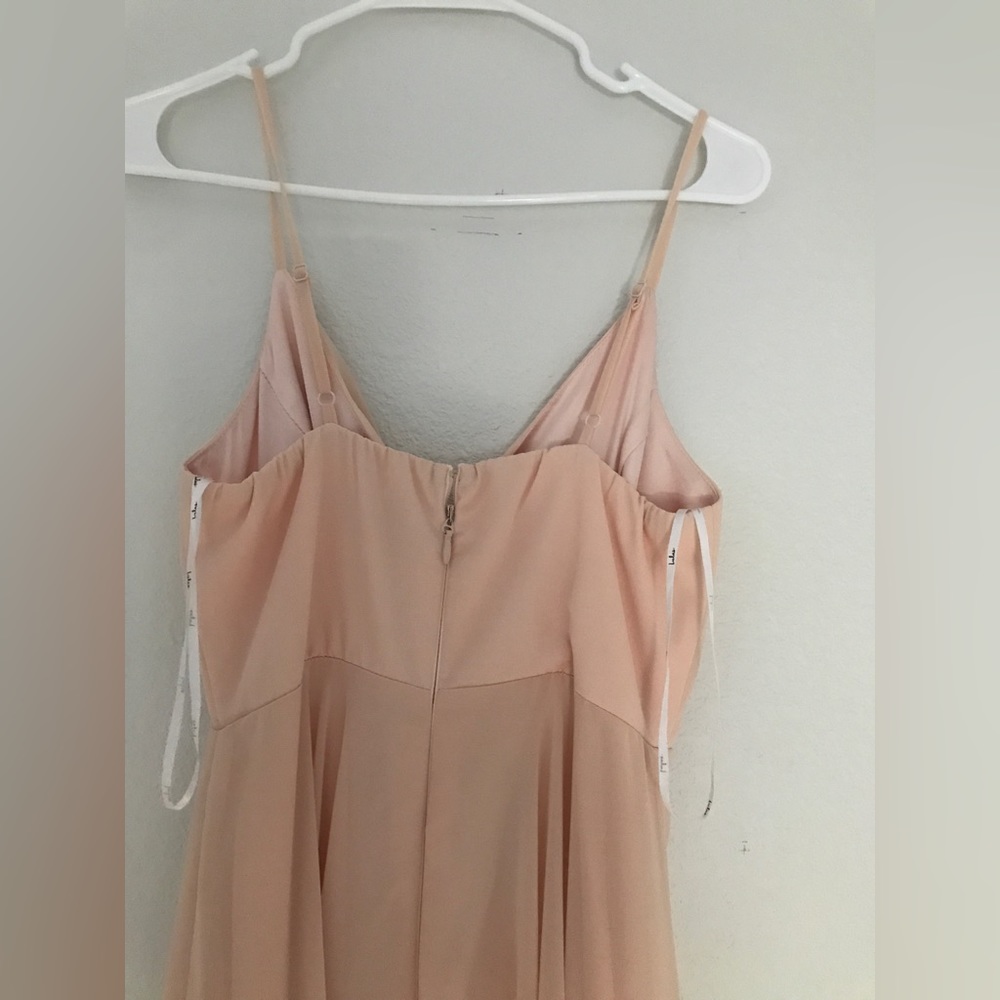 Lulus Chiffon Dress - Picture 3 of 4